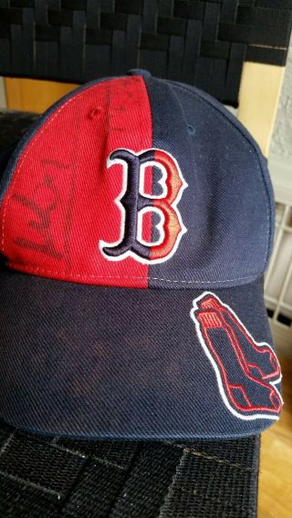 Jason Varitek Manny Ramirez Boston Redsox Autographed Redsox Hat