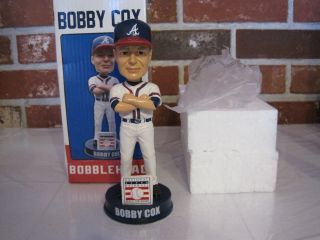 Atlanta Braves 6 Bobby Cox Bobblehead - - Forever Collectibles - -