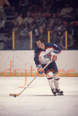 1977 Rod Gilbert York Rangers - 35mm Hockey Slide