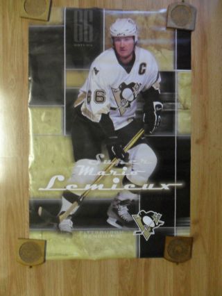 Nhl Hockey Poster Mario Lemieux Pittsburgh Penguins