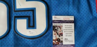 KEVIN DURANT SIGNED OC THUNDER SWINGMAN JERSEY WITH JSA AND TAGS 3