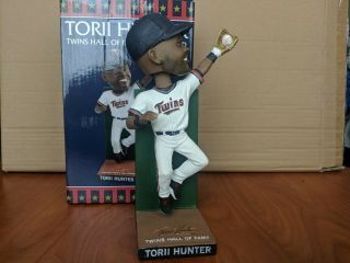 Torii Hunter Minnesota Twins Hall of Fame MLB Bobblehead 2