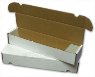 Bcw Corrugated Cardboard 930 Count Baseball / Gaming / Trading Card Storage Box