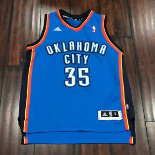 Kevin Durant Jersey Youth M Oklahoma City Thunder 35 Nba Basketball Shirt Kids