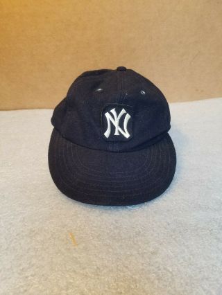 100 Wool York Yankees Souvenir Baseball Cap Hat 1950s Union Made Size 7 1/8