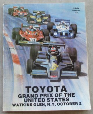 1977 Watkins Glen Formula One United States Grand Prix Program