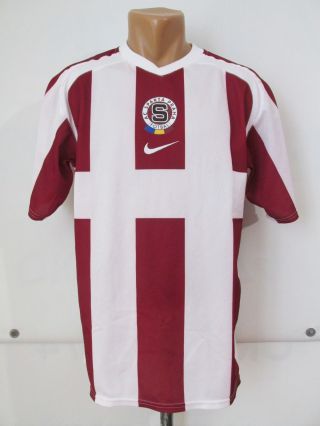 Sparta Prague 2005/2006 Away Football Shirt Soccer Jersey Trikot Nike Czech (m)
