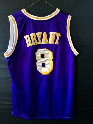 Los Angeles Lakers Kobe Bryant Mitchell And Ness Jersey.  Size 50 (large)