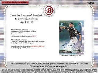 2019 Bowman Baseball Fat Pack 108ct Case 4