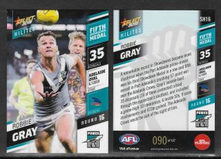 Select 2019 Hilites Card Robbie Gray Rd 16 Port Adelaide Power 90 Of 137