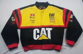 Ward Burton 22 Nascar Racing Champions Apparel Jacket Xxl Cat Racing
