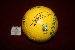 Kaka Signed Brazil Nike Soccer Ball W/coa Real Madrid Futbol Mls All Star 1