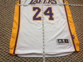 NBA Los Angeles Lakers Adidas Swingman Kobe Bryant Basketball Jersey Medium 5