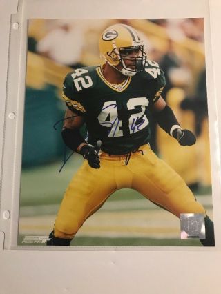 Darren Sharper Green Bay Packers Hand Signed Autographed 8x10 Photo