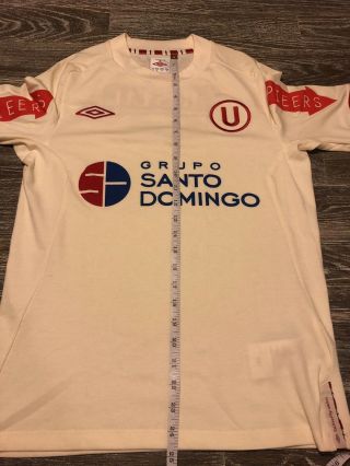 Umbro Tailored Mens Small Universitario Peru Jersey Copa Libertadores 2011 7