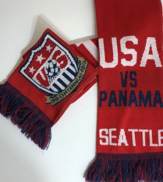 Team Usa Vs.  Panama 2013 Bicentenial Seattle Ruffneck Soccer Scarf