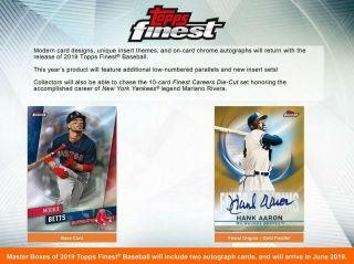 Chicago Cubs 2019 Topps Finest Baseball 8 Box Full Case Break 7