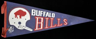 1967 Buffalo Bills Nfl Football 29.  5 " Pennant