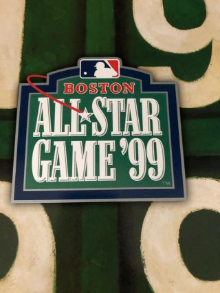1999 Official MLB All Star Game Program Boston Fenway Park with Pin 2