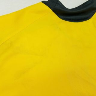 Nike Arsenal Yellow Soccer Jersey Large 6