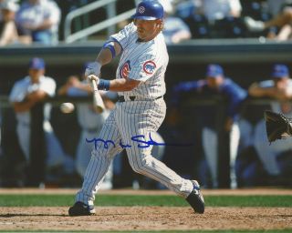 Matt Stairs Autographed Signed 8 X 10 Photo Chicago Cubs