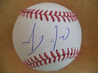 Anthony Alford Toronto Blue Jays Signed Autographed M.  L.  Baseball W/coa H