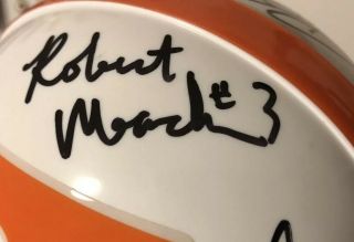Tennessee Volunteers autograph Football Helmet Robert Meachem Arian Foster VOLS 2
