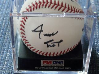 Willie Mays Hof Auto Autographed Signed Ball Baseball 10 Psa/dna Gem 9.  5 $$