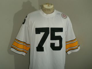 Mens Vintage Mitchell Ness Pittsburgh STEELERS Joe GREENE 75 NFL Jersey 56 2