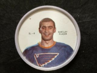 1968 - 69 Shirriff Hockey Coin Barclay Plager Sl - 8