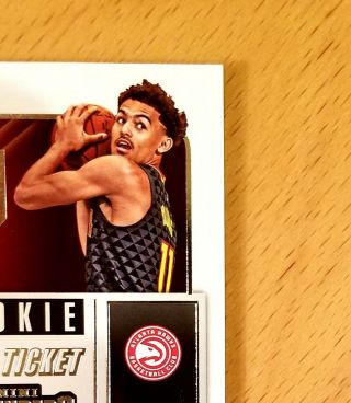 Luka Doncic / Trae Young 2018 Panini Contenders Dual Ticket Jersey Hot  3