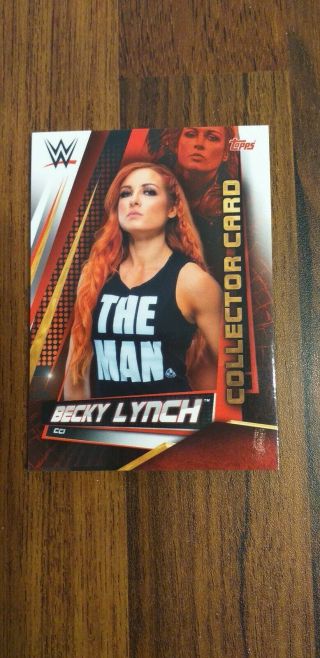 Wwe Topps Slam Attax Universe Becky Lynch Collectors Card