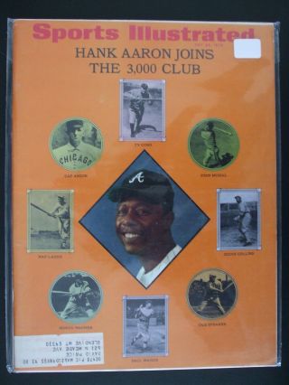 1970 Sports Illustrated - Atlanta Braves Hank Aaron 3000 Hits