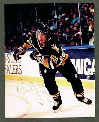 Jaromir Jagr Signed 8x10 Photo,  Pittsburgh Penguins With