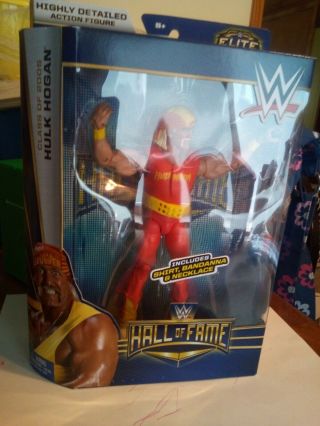 Hulk Hogan Mattel Wwe Elite Target Exclusive Hall Of Fame Figure