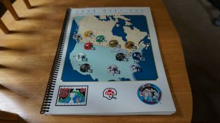 1994 Cfl Grey Cup Press Guide Baltimore Colts Stallions Bc Lions