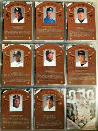 1995 Leaf Baseball Master Set All Regular and Insert Cards Frank Thomas /5000 7