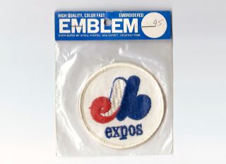Vintage Early 1970s Mlb Montreal Expos 3 " Patch In