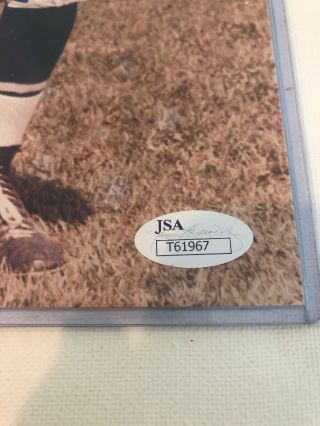 Johnny Unitas Signed 8x10 Photo Autographed AUTO JSA Baltimore Colts HOF 4