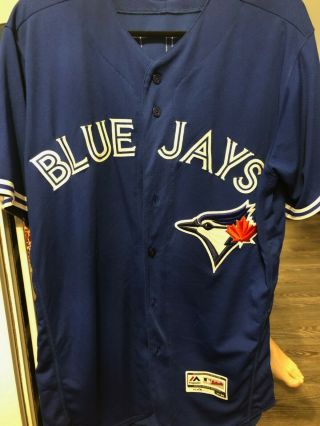 Josh Donaldson Authentic Toronto Blue Jays Jersey Size 44
