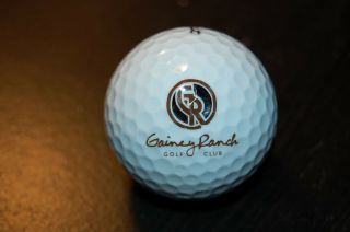 Golf Ball Logo Gainey Ranch Golf Club Scottsdale,  Az
