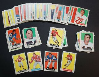 1964 Topps Football Cards 118 No Dupes Inludes 4 Hof 