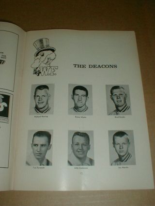 1963 ACC Atlantic Coast basketball Program Dean Smith UNC Clemson NC State Duke 3