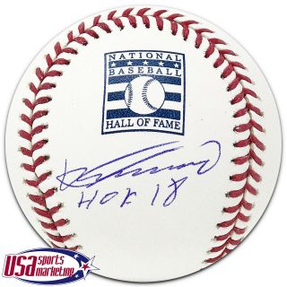 Vladimir Guerrero Angels Autographed Signed Hall Of Fame Baseball Jsa Auth