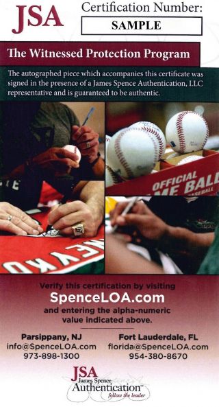 Vladimir Guerrero Angels Autographed Signed Hall of Fame Baseball JSA Auth 3