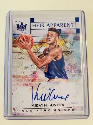 2018/19 Court Kings - Kevin Knox - Rookie On Card Autograph - 15/25