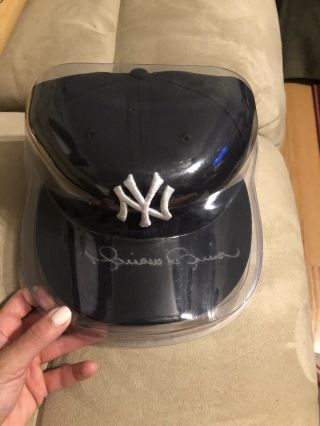 Mariano Rivera Signed Autographed Yankees Hat Cap Steiner Hologram