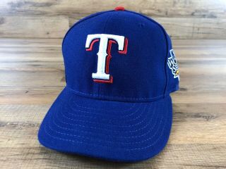 Texas Rangers World Series Era 7 3/8 Fitted Baseball Cap Hat Official 2010