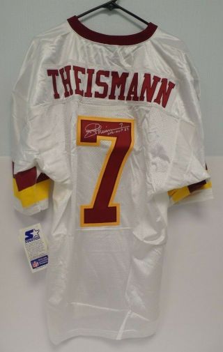 Joe Theismann 7 Washington Redskins Signed Starter Size 48 Jersey 012219dbj