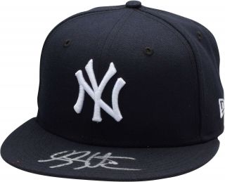Luke Voit York Yankees Autographed Era Cap